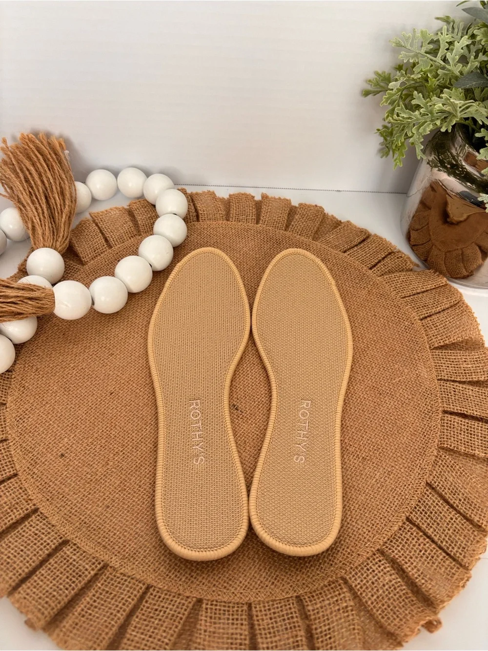 Rothy's Golden Big Stripe Women's Flats